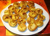 Photo Tartelettes chaudes aux pommes et à la crème